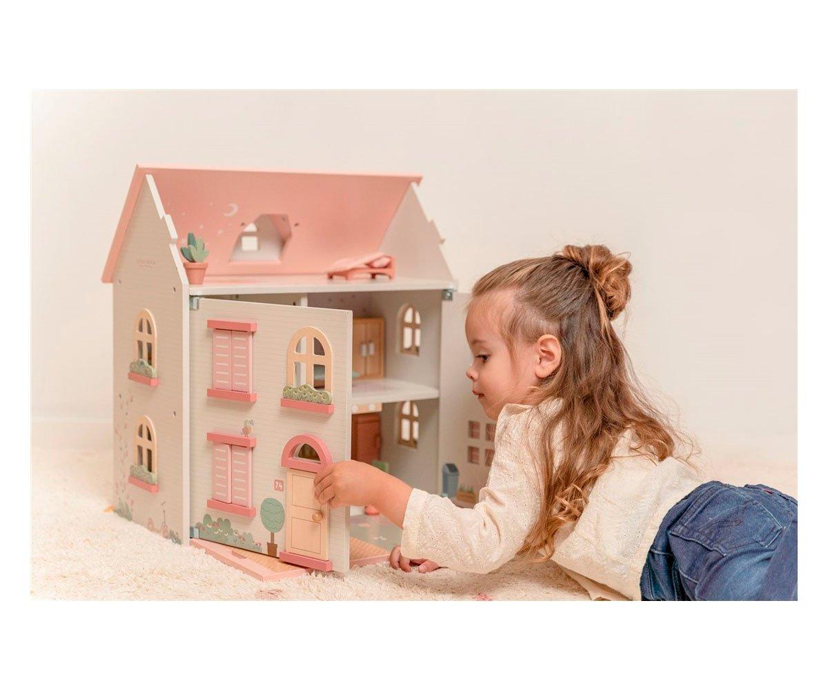 Little Dutch Poussette en Bois pour Poupée - Mes premiers jouets