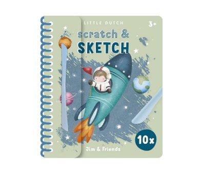 Libro de Rascar Jim & Friends
