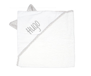 Capa de Bao Orejitas Classic Star Gris Personalizable