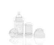 Twistshake Bouteille Anti-colique Blanc 180 ml