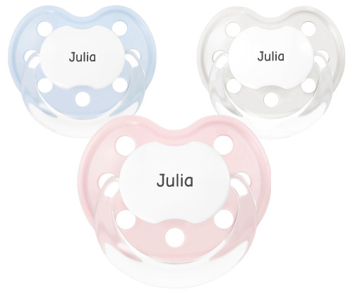 Chupetas Personalizadas CLASSIC Pastel