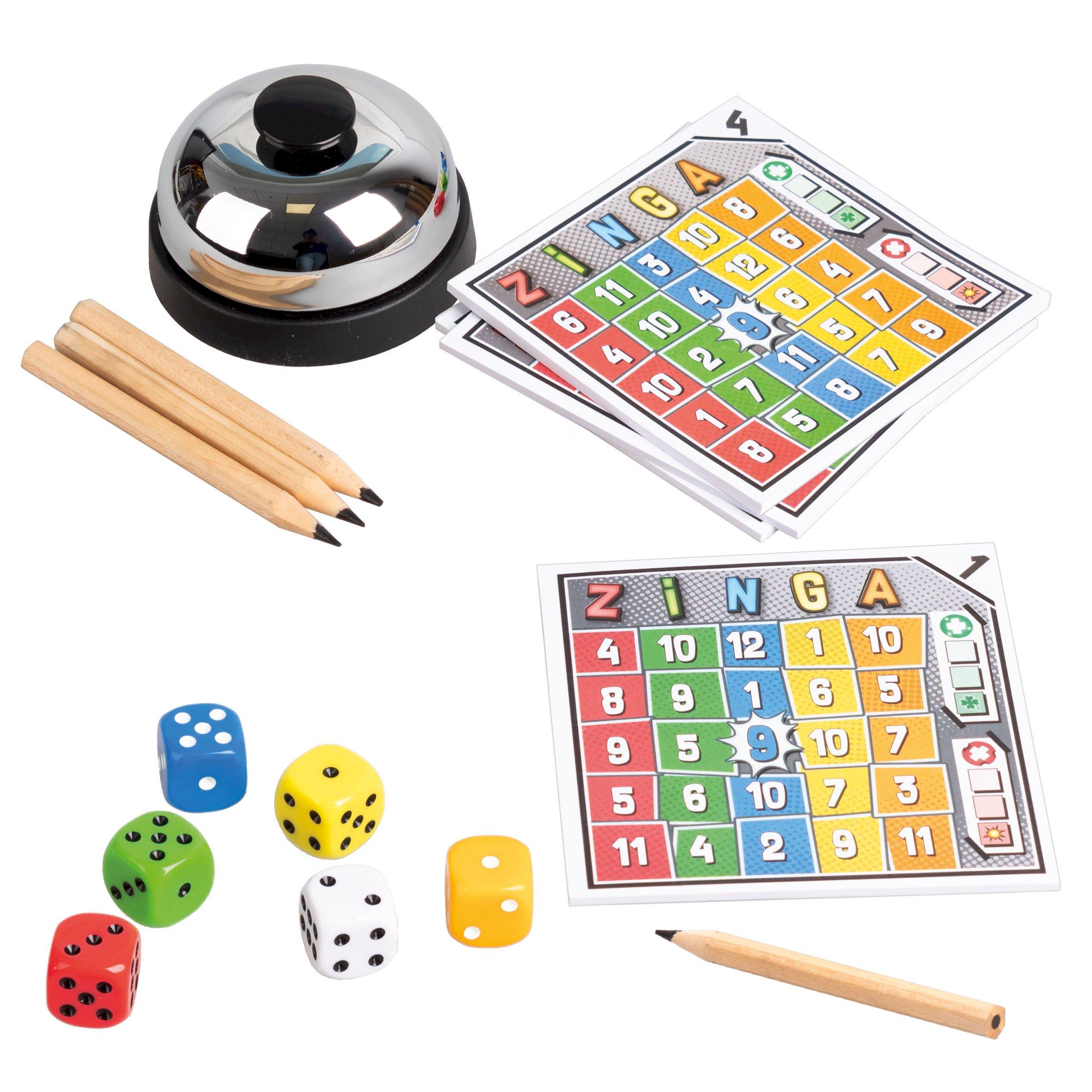 Ludilo - Zinga | Juegos De Mesa Niños 8 Años O Más | Juegos De Mesa Adulto  Y Niño | Juegos para Niños Y Adultos | Juegos De Mesa para 2 A 4 | Regalo