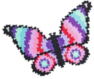 Puzzle con Nmeros Mariposa