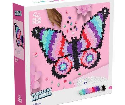 Puzzle con Nmeros Mariposa
