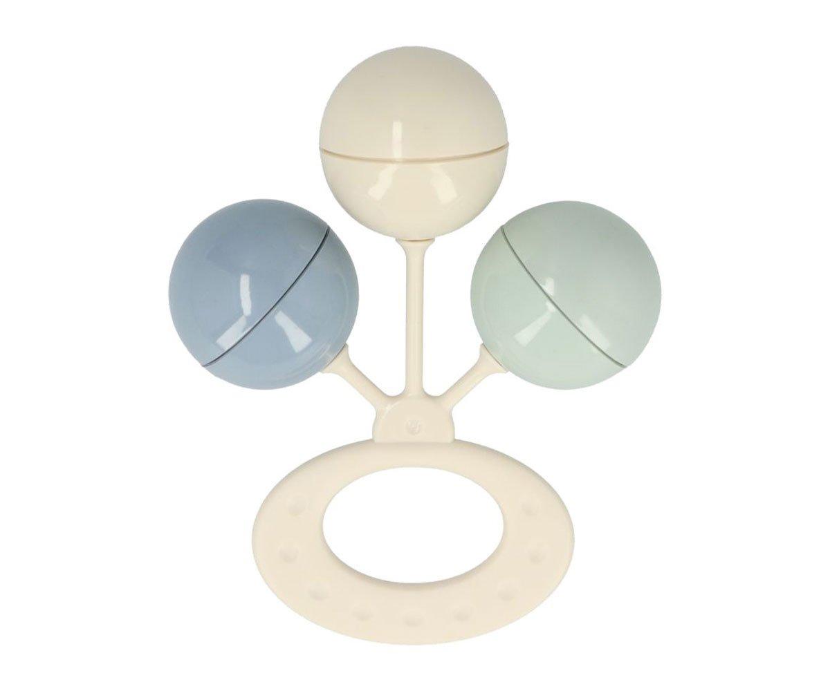 Sonaglio 3 Sfere Ivory, Chalk Green, French Blue