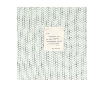 Copertina Tricot Personalizzabile Verde Chiaro