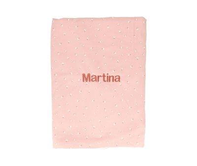 Couverture corail Mini Star Blue personnalisable