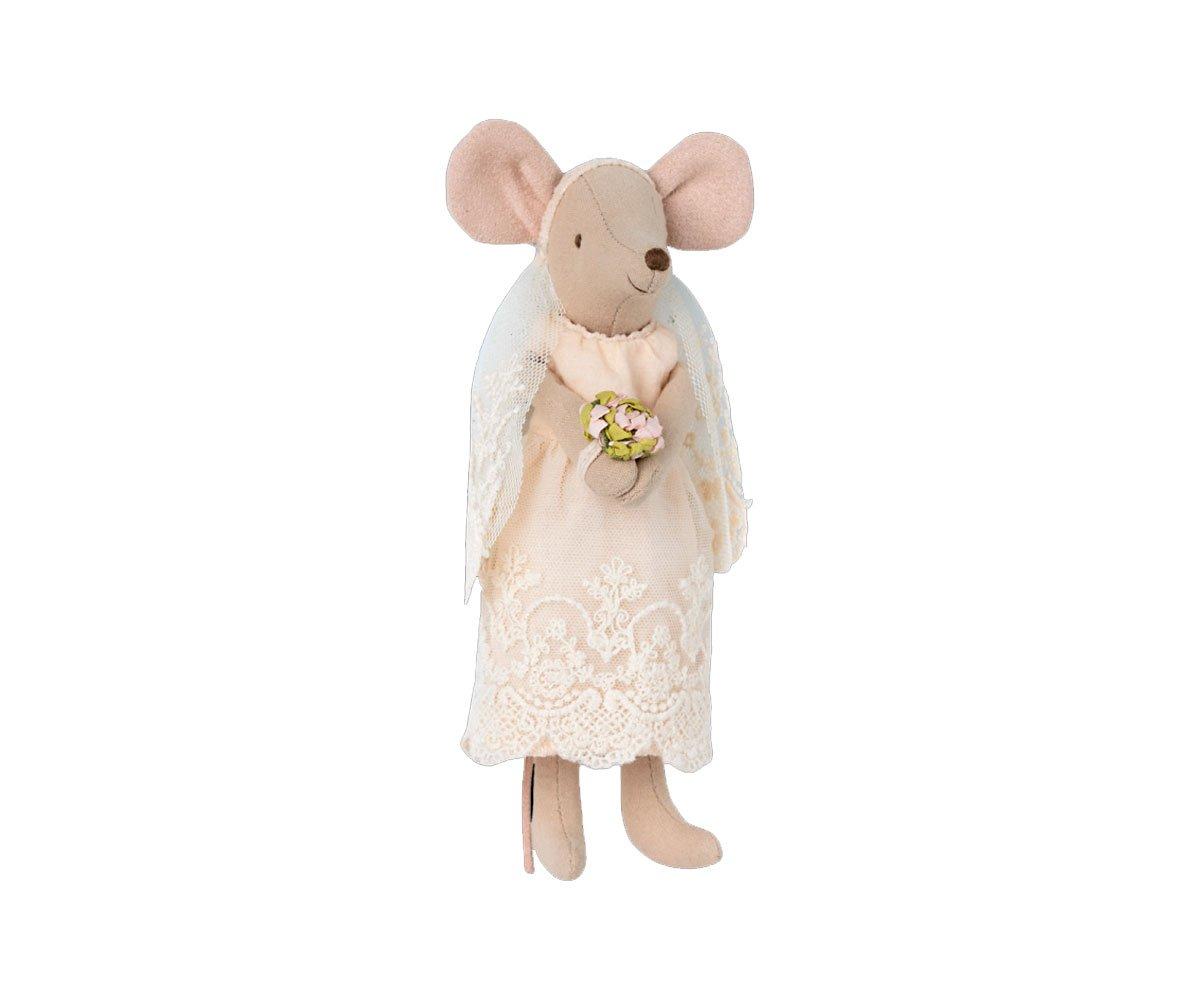 Paire De Souris De Mariage Dans Une Boîte