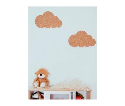 Nube de Corcho Natural para Pared