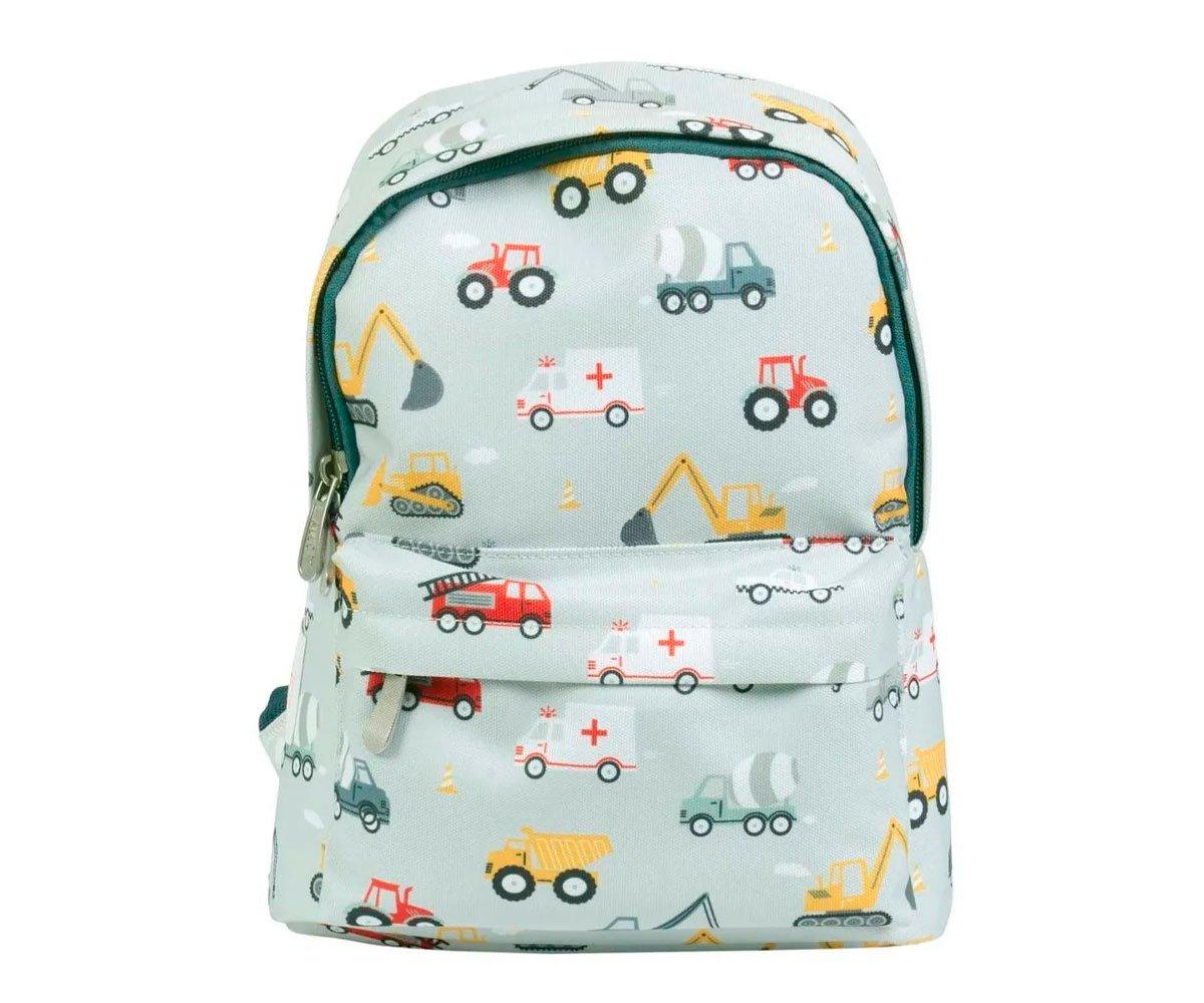 Mochila para niños y niñas, con etiqueta de nombre personalizada, mochila  infantil para guardería, mochila preescolar, Coche, Mochilas Daypack