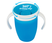 Tasse Anti-goutte avec poignes Miracle 360 Rose 200ml