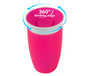 Vaso Antigoteo Miracle 360 Rosa 295ml