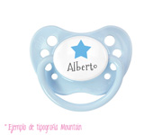 1 Nip Personalizado New Blue Star