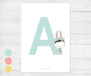 Esther Gili Lettres Imprimées Lapin