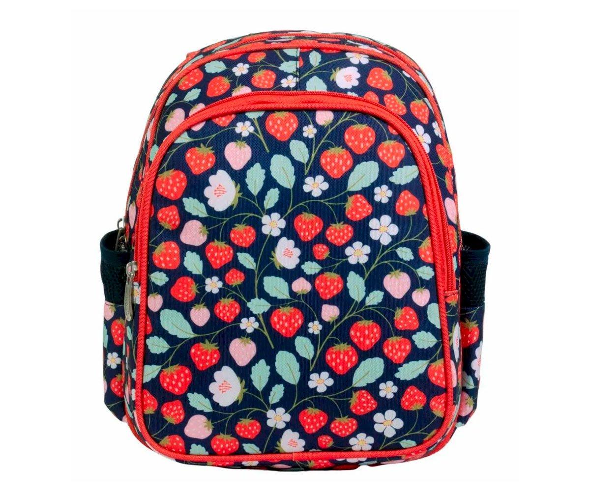 Mochila Con Bolsillo Térmico Strawberries