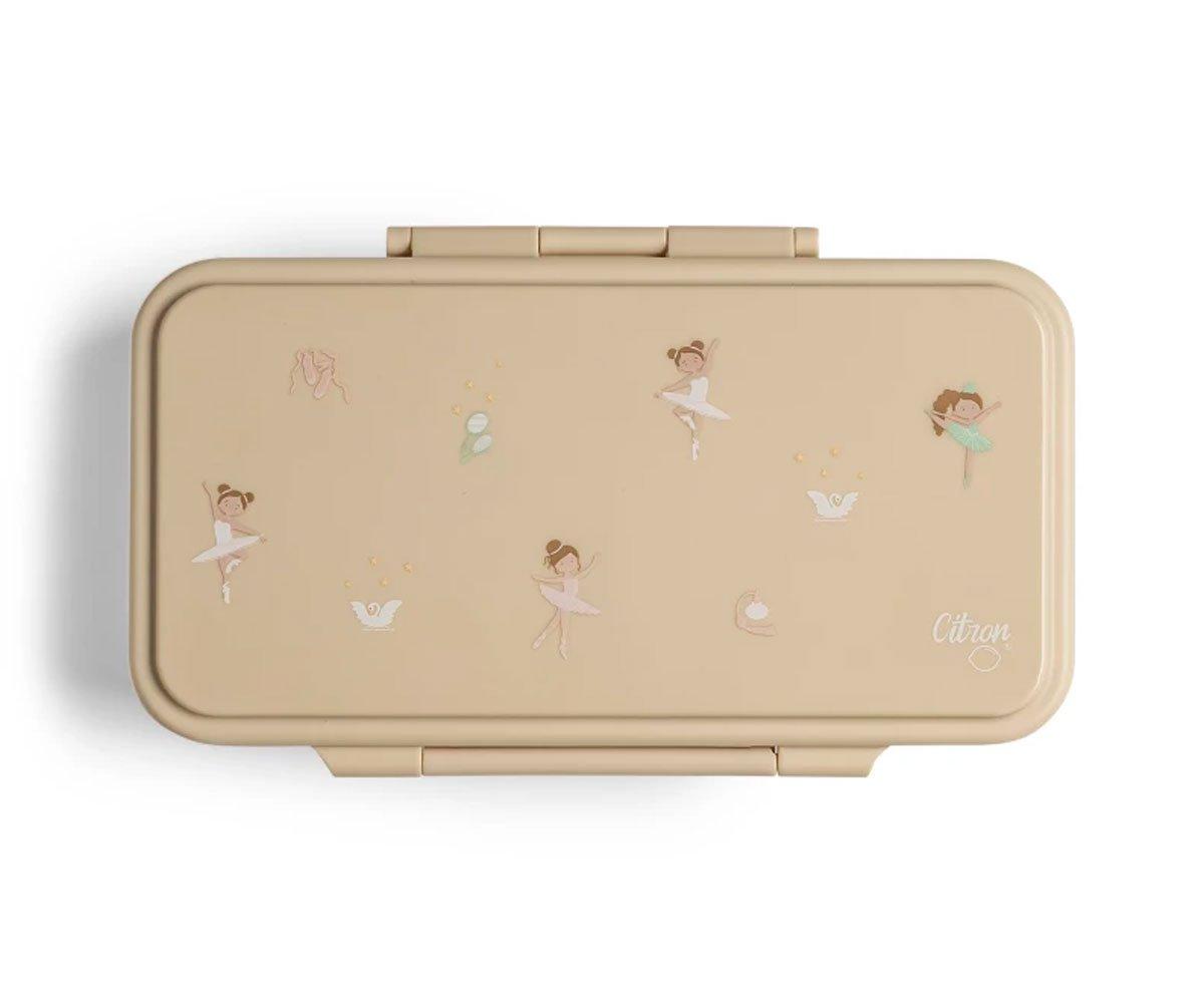 Lunch Box Rettangolare Tritan Citron Ballerina