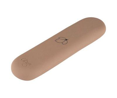 Cubiertos Acero con Funda Marrn