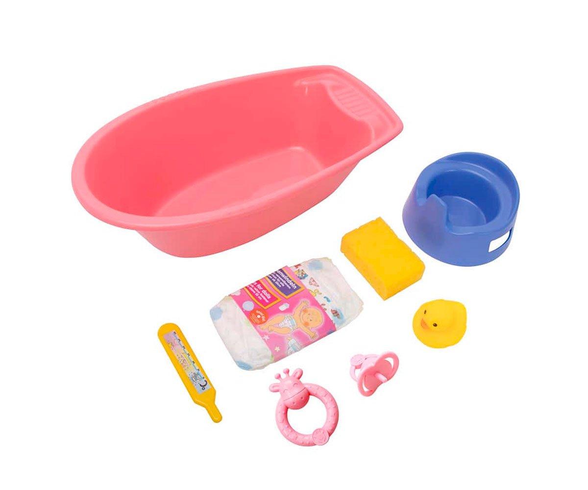 Baignoire Pour Poupée Avec Des Accessoires