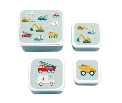 4 Cajas de Almuerzo Vehicles