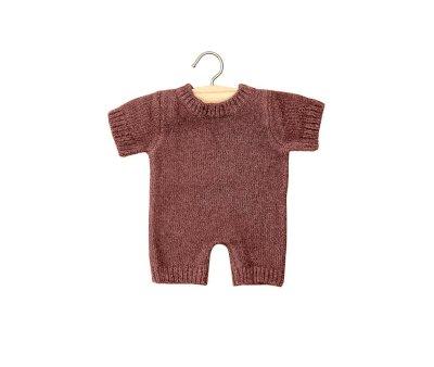 Combinaison en tricot Felix Heather Dot pour bbs Minikane