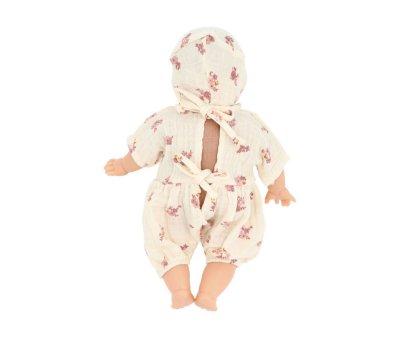 Soft Doll Maes with Romper and Hat Petites Fleurs