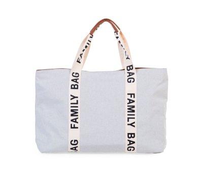 Borsone Family Bag Signature Canvas Off White