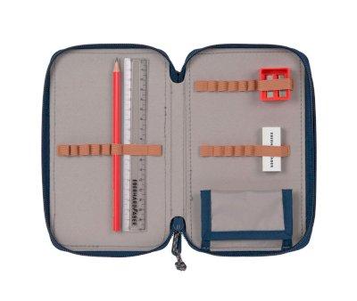 Estojo escolar Triple Navy