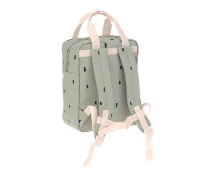 Mochila Square Mini Happy Olive Personalizable