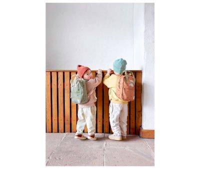 Mochila Square Mini Happy Olive Personalizable