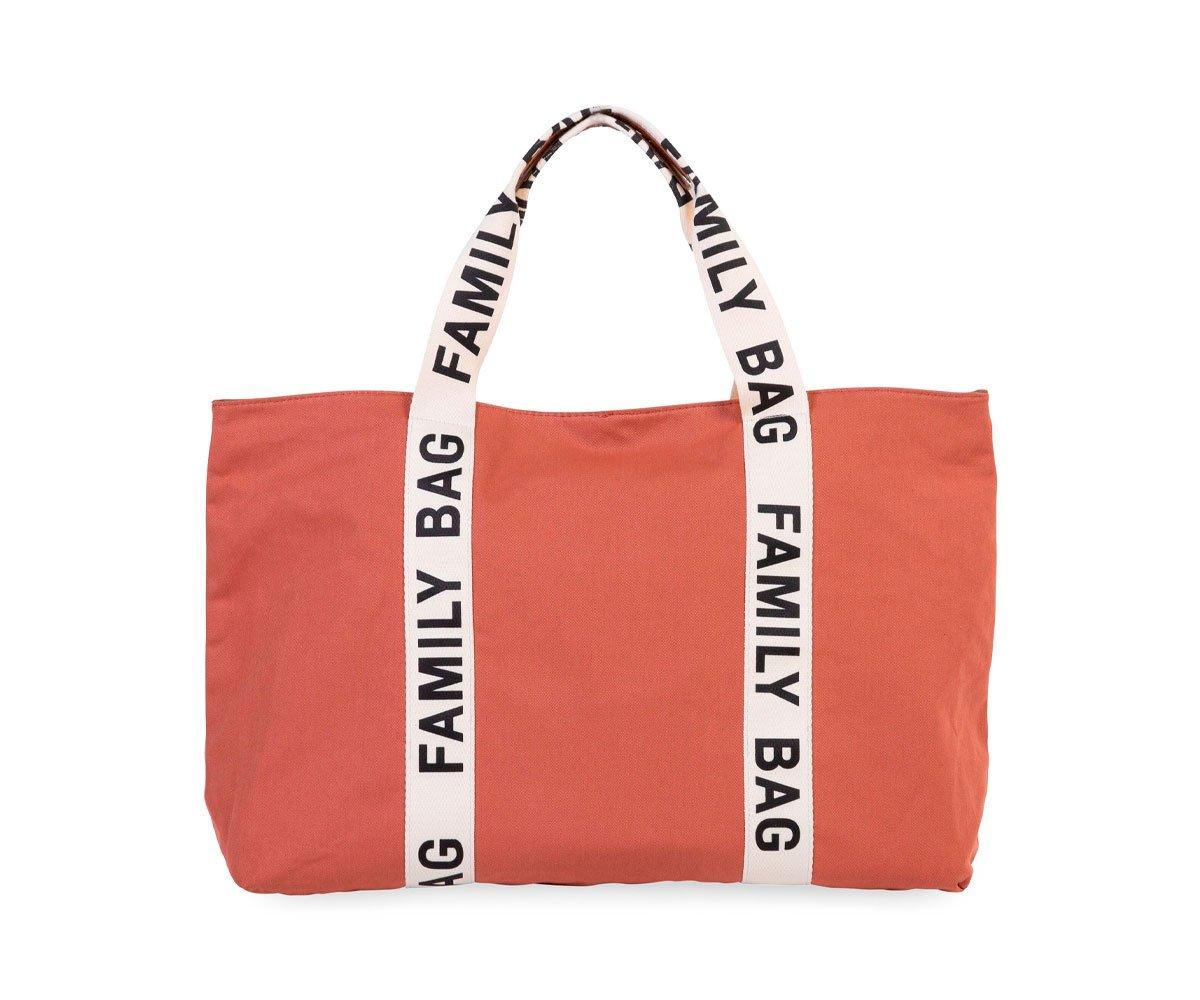 Borsone Family Bag Signature Canvas Terracotta