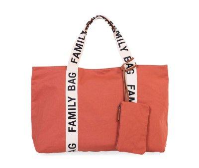 Tote Bag Signature Canvas Terracotta