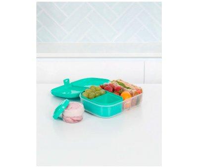 Lancheira Ribbon comcomoartimento removvel Turquesa To Go