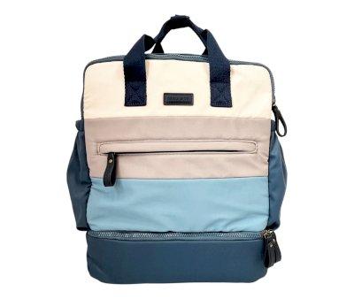 Mochila Pequea Desert Teal Ombre