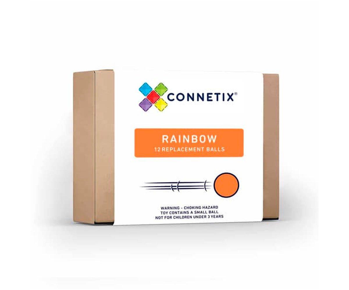 Pack Connetix De 12 Balles Rainbow