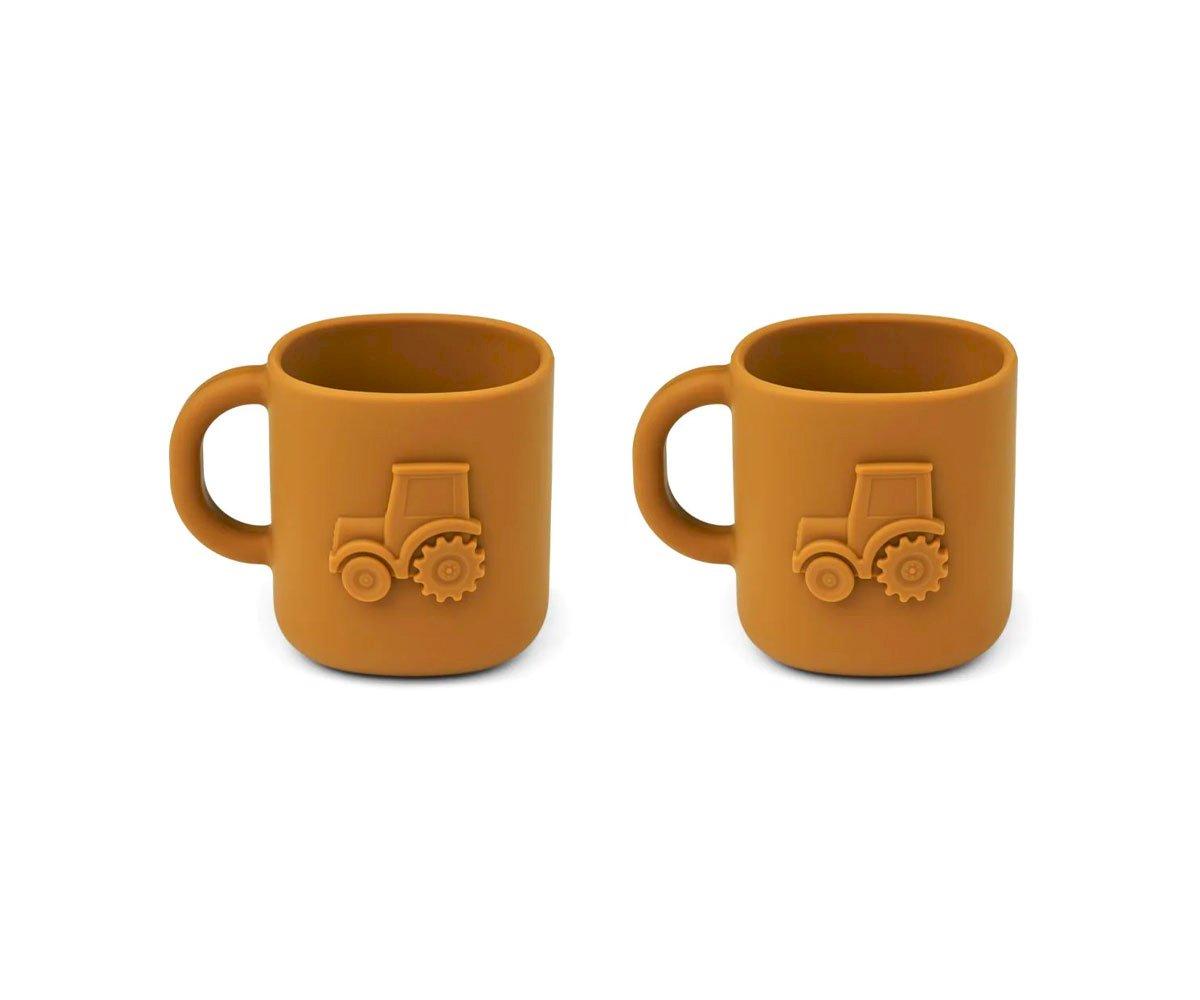 2 Tazas Chaves Golden Caramel