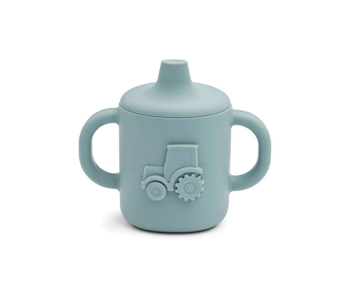 Gobelet En Silicone Amelio Blue Fog