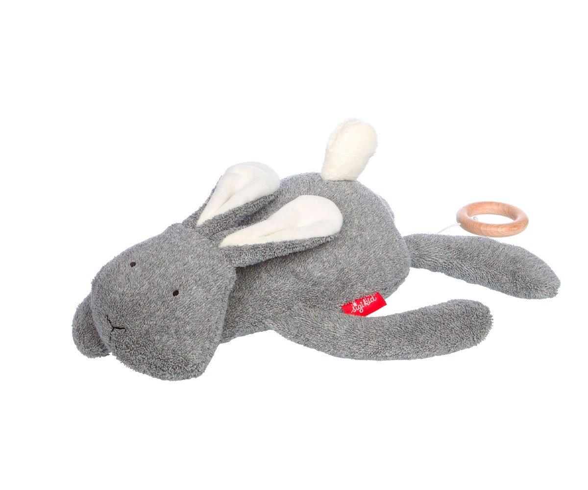 Lapin musical Mommy Grey 