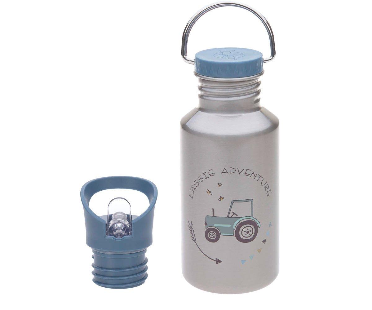 Botella De Acero Inoxidable Adventure Tractor