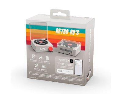 Alarm Clock and Speaker VS-80 Gray