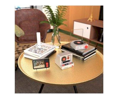 Alarm Clock and Speaker VS-80 Gray