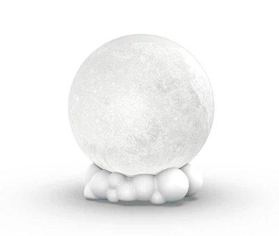 Haut-parleur illuminé multicolore en forme de lune
