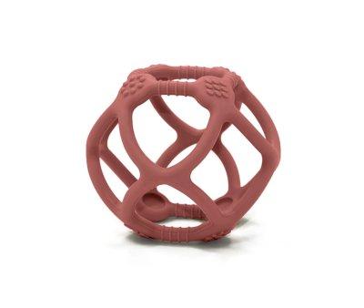 Mordedor silicone Ball Mahogany Rose