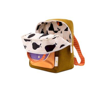Mochila Pequena Sticky Lemon Farmhouse Corduroy Soleil Green