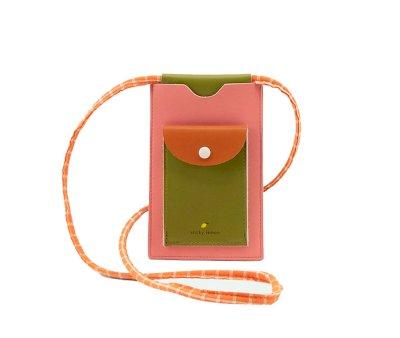Bolsa de telemvel Sticky Lemon Large Farmhouse Flower Pink