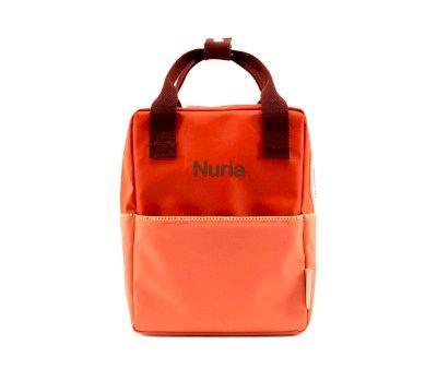 Mochila Pequena Personalizvel Sticky Lemon Meadows Love Story Red
