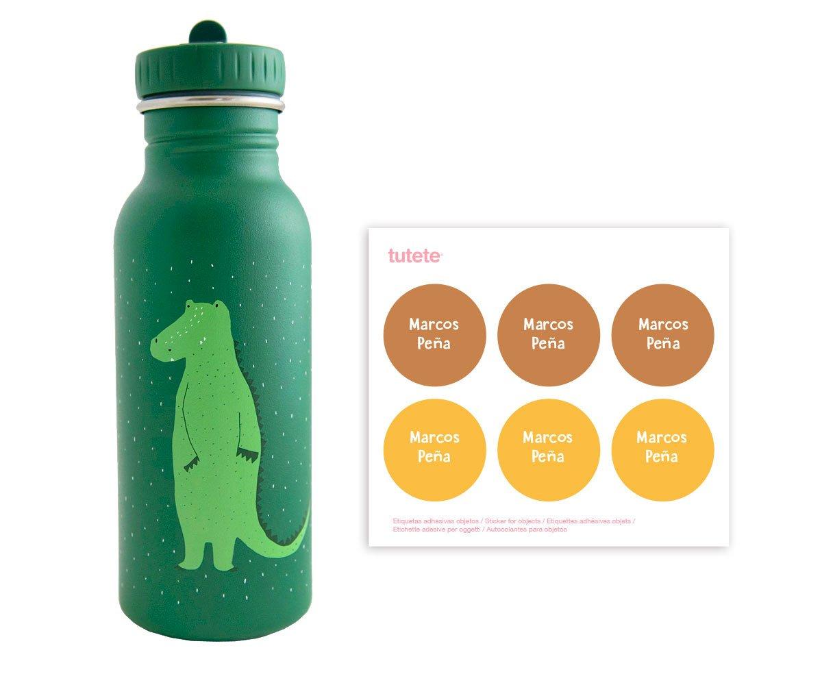 Botella infantil acero inoxidable Elefante de Trixie en TukiToy