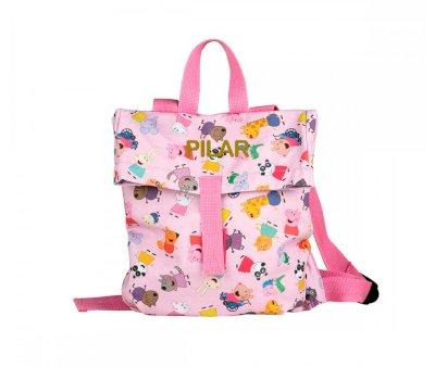 Mini Peppa Pig Pink Personalised Backpack