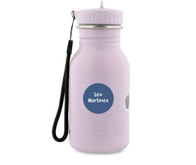 Botella Acero Trixie Mrs. Mouse 350ml + 6 Pegatinas Redondas Blue Regalo