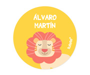 3 Pack Personalised Dino Badges
