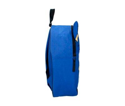 Mochila Pequea Sonic Fluffy Friends Blue Personalizable